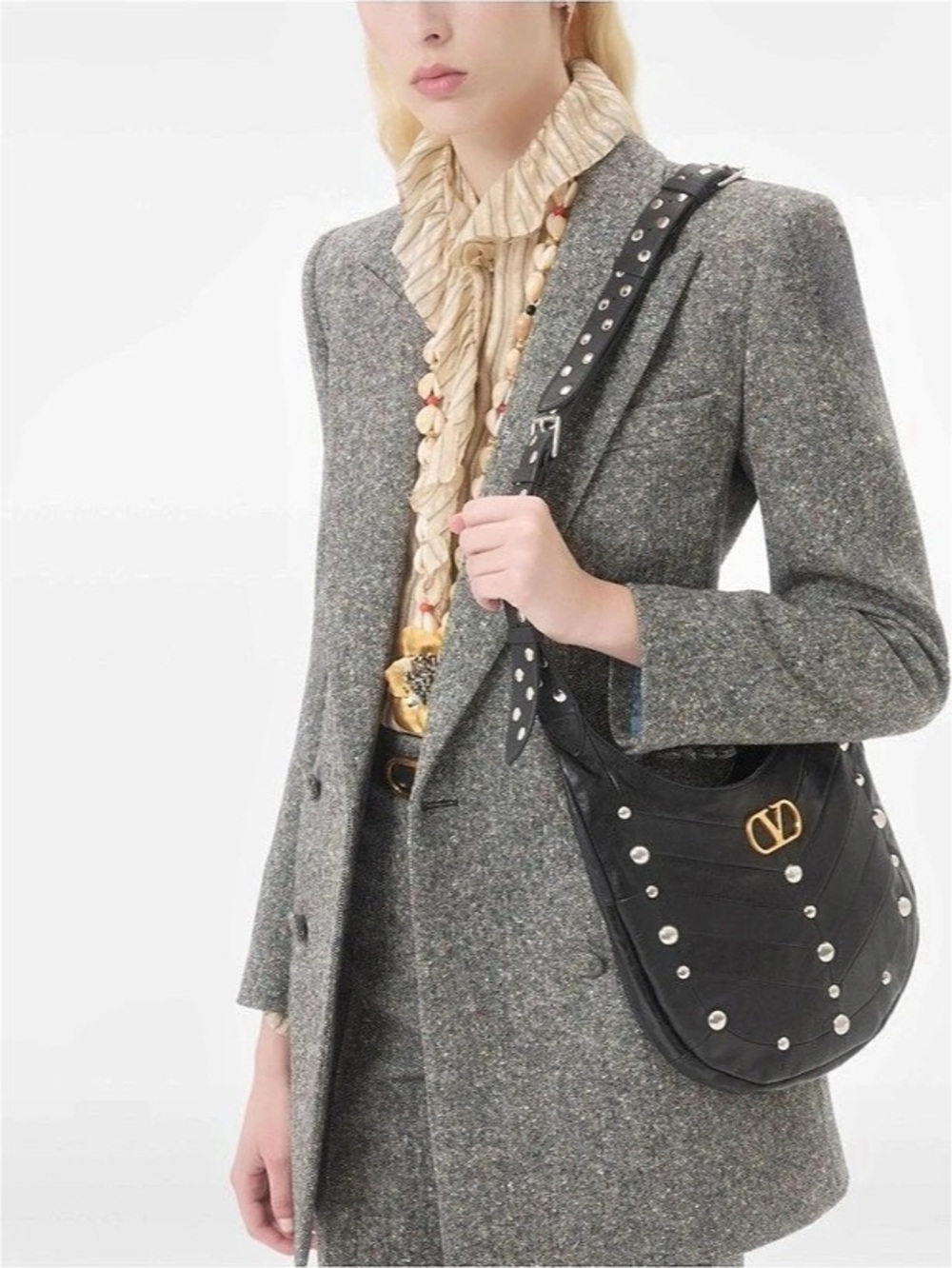 Valentino Garavani Shoulder Bags Black Size One Size